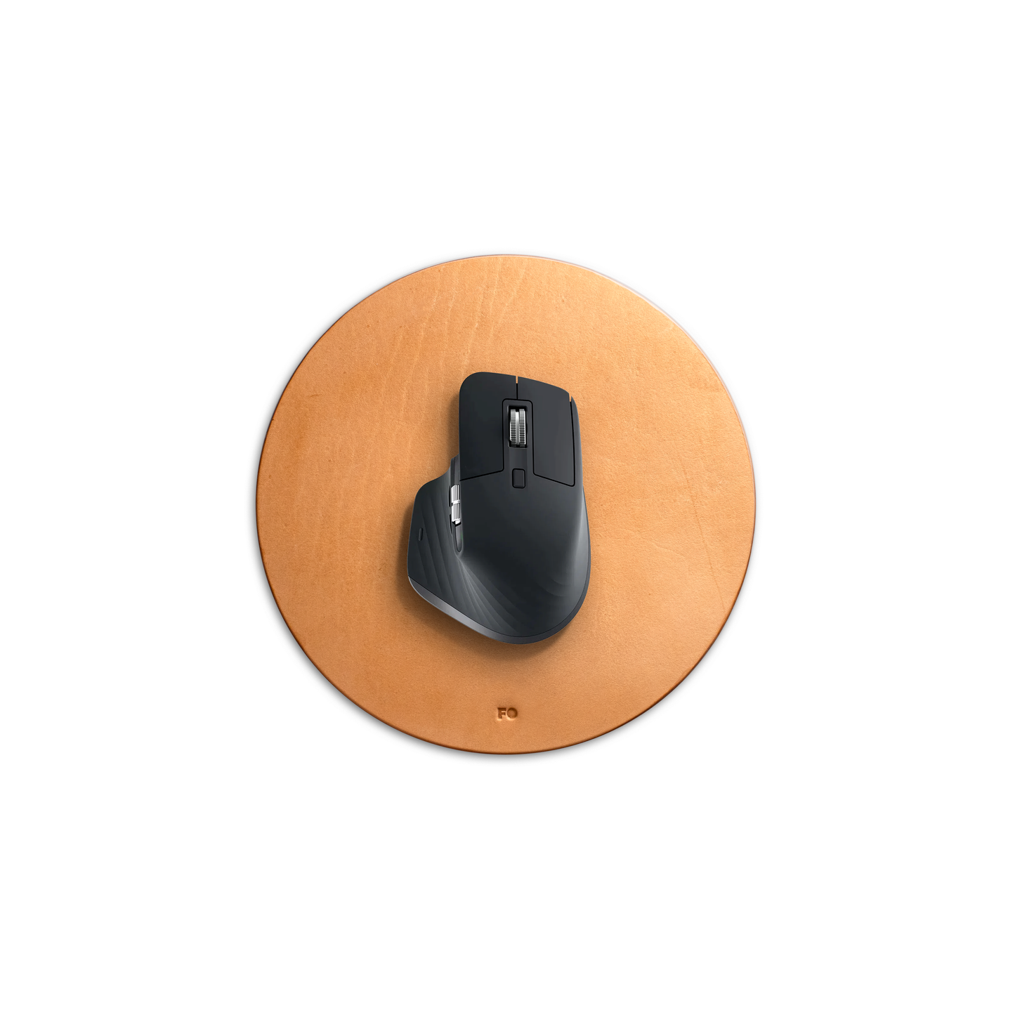 MousePad de couro redondo - Novo