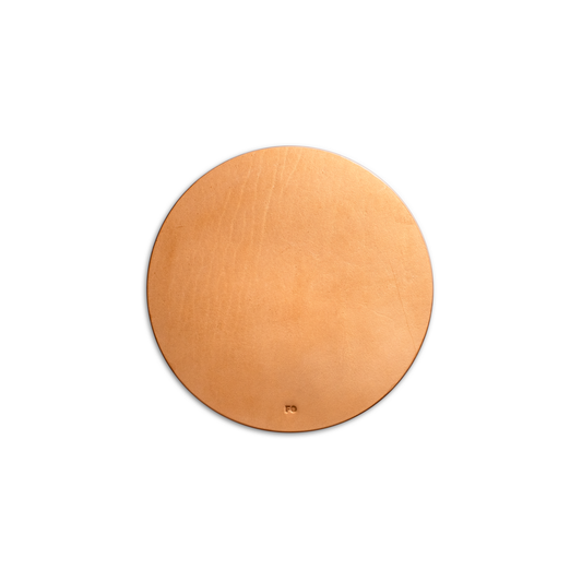 MousePad de couro redondo - Novo