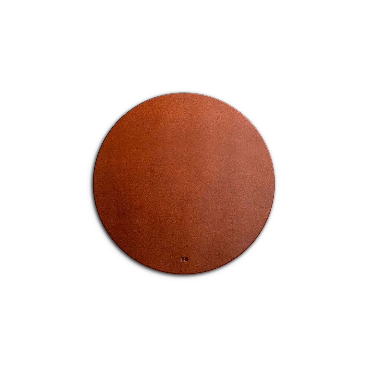MousePad de couro redondo - Novo